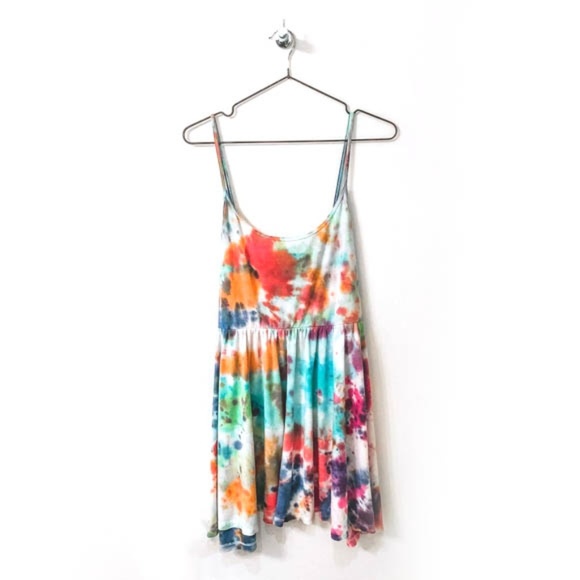 H&M Dresses & Skirts - 3/30 🌈 Tie Dye Mini Skater Dress